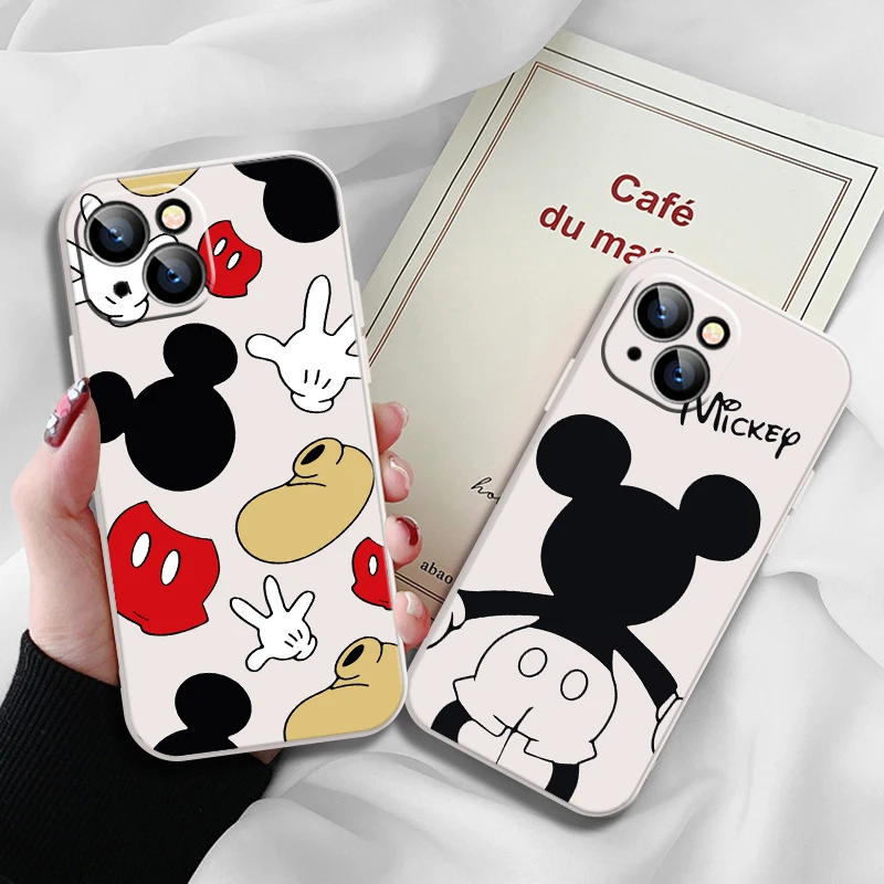 DISNEY New Mickey Minnie Mouse Gift phone case For iPhone 13 12 mini 11 pro xs max X XR 6 7 8 SE 2 3