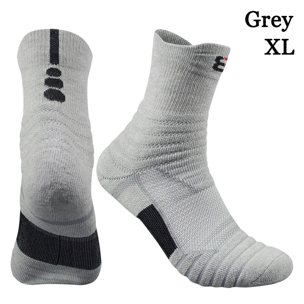

Short Long Tube Sports Socks Sweat Absorption Thickened Soccer Basketball Elastic Socks Breathable Anti-skid Football Stockings