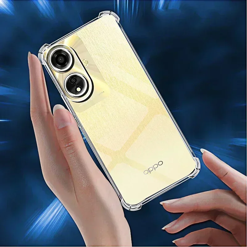 Transparent Phone Case for Oppo  A59 A79 A98 5G A78 A58 A38 A18 4G A17 A17k A57 A97 A53 A94 A74 A54 A52 Back Cover Clera Shell