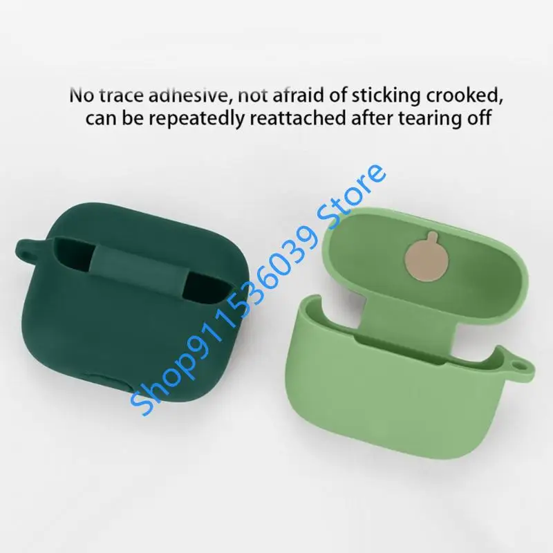 حافظة واقية من السيليكون لهاتف OPPO Enco R4 حافظة حماية لسماعات الرأس اللاسلكية وغطاء مضاد للغبار