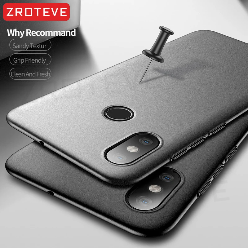 For Xiaomi Mi Max 3 Case ZROTEVE Slim Hard PC Frosted Cover For Xiaomi Mi Max3 Xiomi Max 2 3 Max2 Global Shockproof Phone Cases