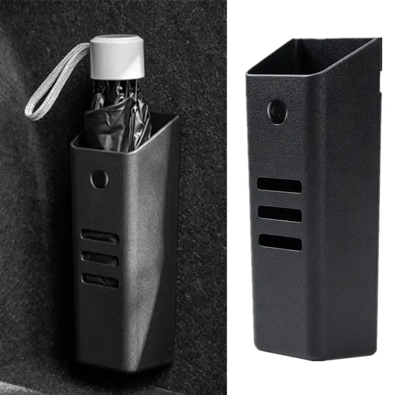Car Trunk Multifunctional Umbrella Storage Box, Electric Motorcycle Umbrella Holder, In-Car Anti-Drip Storage Bucket