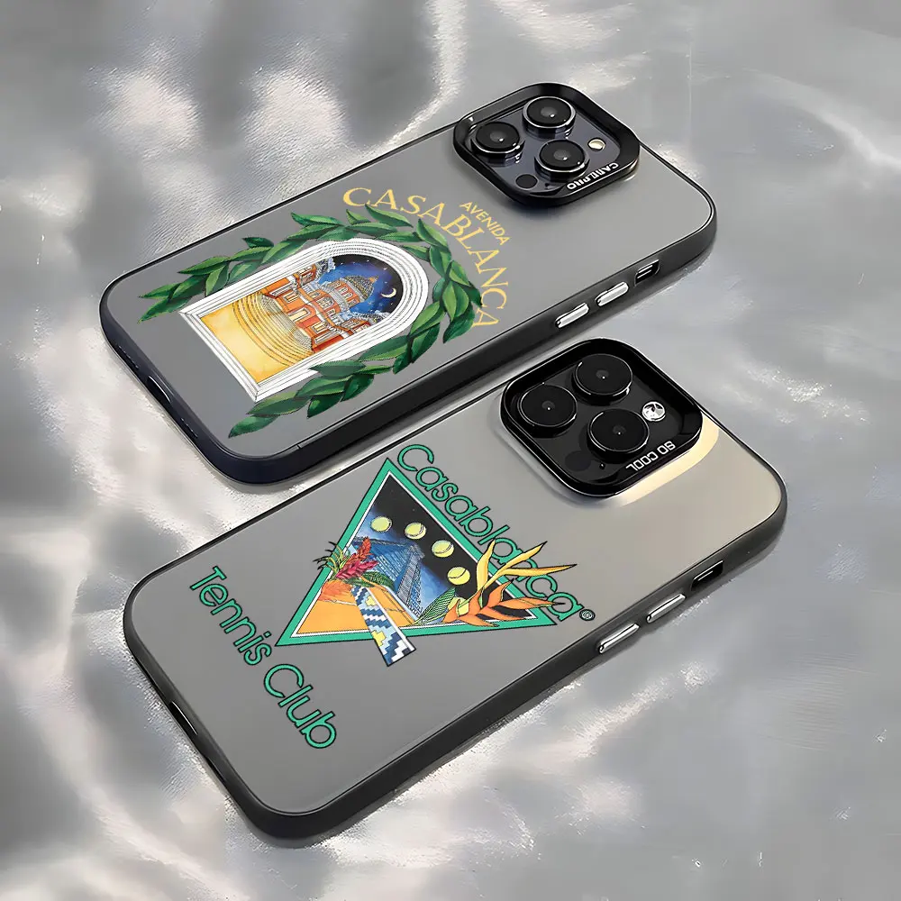 Fashion Hot Casablancas Phone Case For iPhone 17 16e 16 15 14 13 12 11 mini Pro Max X XR XSMAX 8 7 Air Plus Anti Fall Matte Back