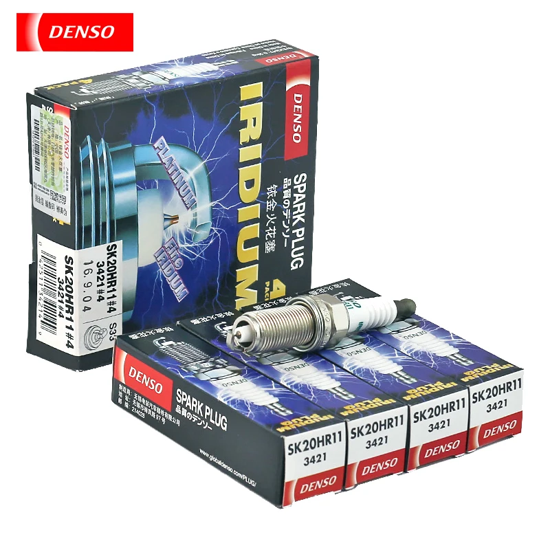 

DENSO Iridium platinum spark plug SK20HR11 3421 is suitable for the Hanlanda Prado overbearing GX400 nozzle