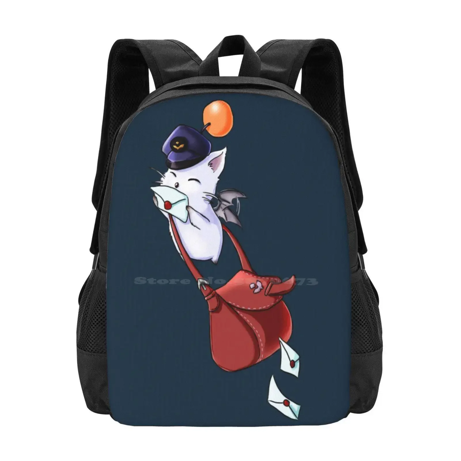 

You Have A Message Купо Лидер продаж школьный рюкзак модные сумки Moogle Final Fantasy почтальон талисман Mog Kupo Square Enix