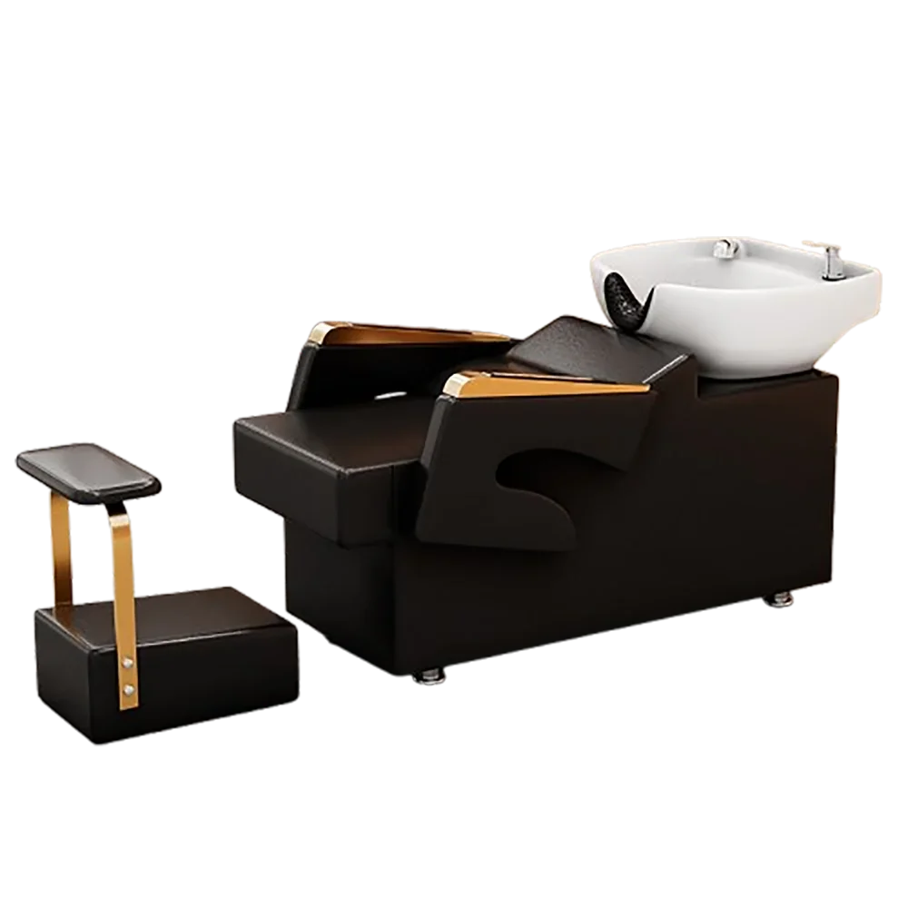 Luxury Modern Shampoo Bed Massage Thai Fashion Ergonomic Shampoo Recliner Delicacy Nordic Cadeira De Barbearia Salon Furniture