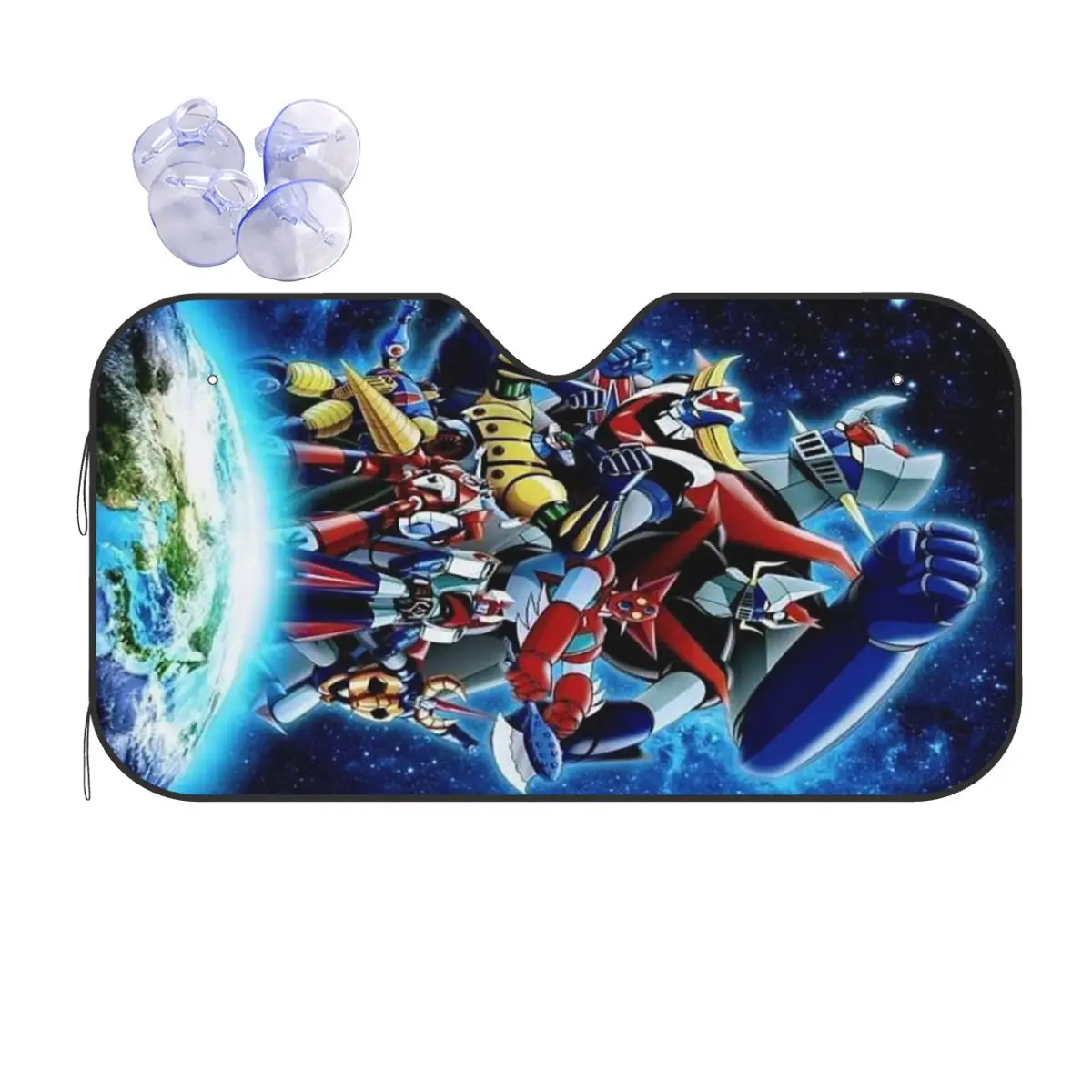 Mazinger Z Mad Robot Grendizer Anime Manga parasol parabrisas delantero de coche ventana parasol accesorios cubiertas