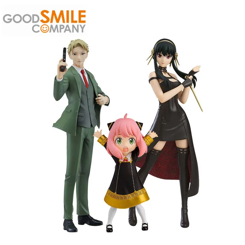 

Good Smile Genuine Pop SPY FAMILY Anime Figure Twilight Anya Yor Forger joints Movable Action Figure Toys For Boys Girls Gift