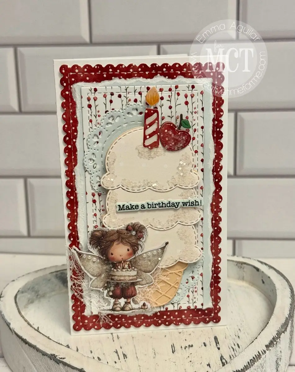 May 2026 New Creative Time Fairy Special Delivery Party Banner Metal Cutting Dies and Stamps for DIY Scrapbook Card Craft Molds