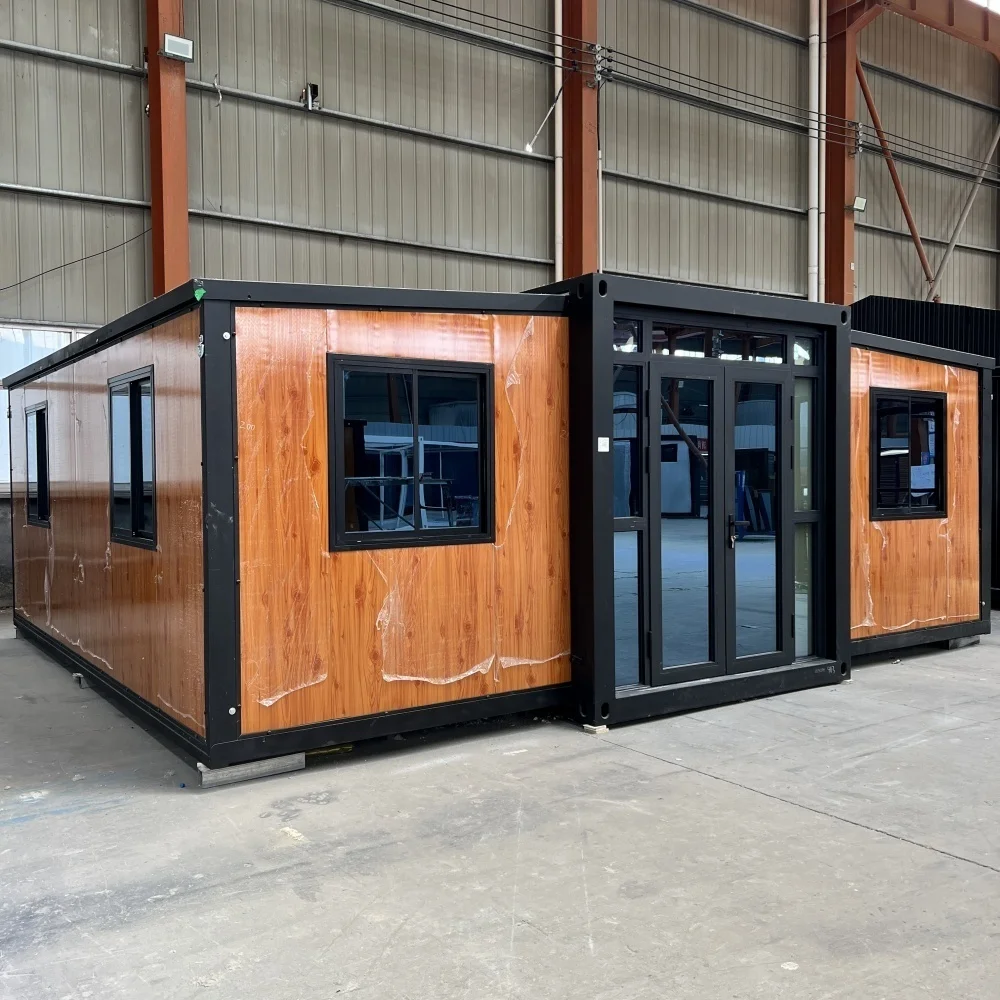 Customized Wholesale Ready Foldout 30ft 40ft 2 Bedroom Container Homes For Living Room Restaurant
