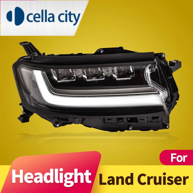 

Car Styling Head Lamp for Toyota Land Cruiser LC300 Headlights 2022-2023 LED Headlight Projector Automotive Accessories