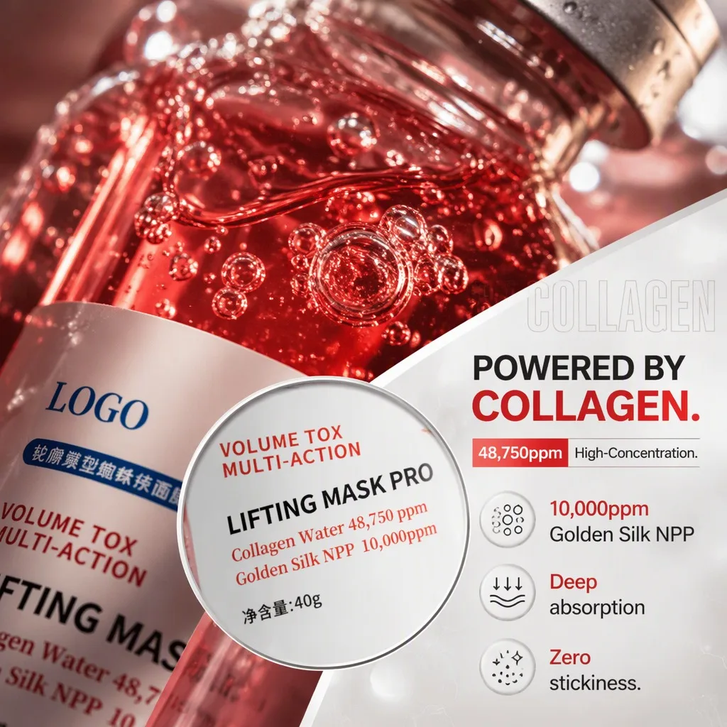 2026 2026 New Pdrn Collagen Face , Spider Silk Anti-aging Sleeping , Hydrating Moisturizing Firming Lifting Skin Care For Wom