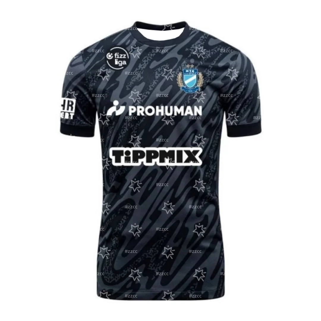 25-26 OTP Bank Liga MTK Budapest FC بدلة تدريب المنافسة لكرة القدم جيرسي الخريف الرياضة الجافة بسرعة تي شيرت رجالي تي شيرت للأطفال