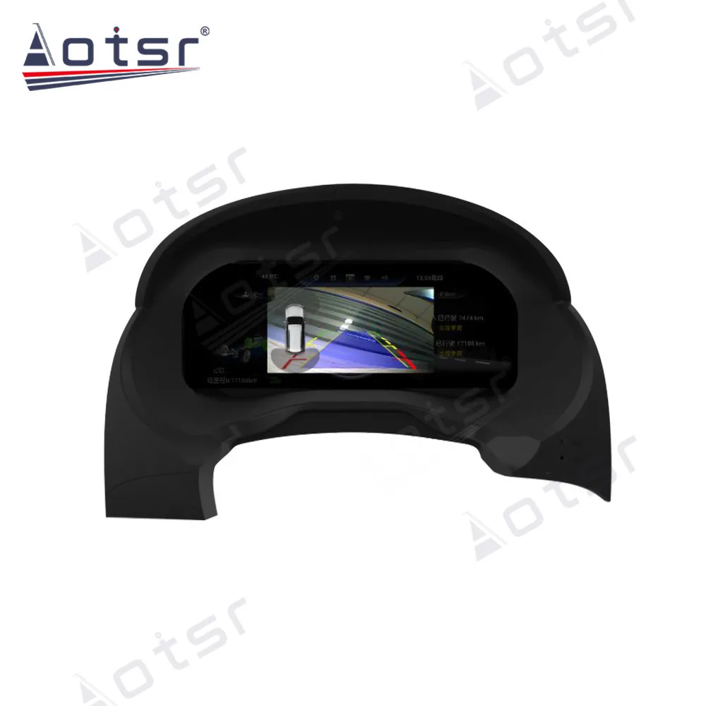 LCD Android Car Instrument Dashboard Display For Mitsubishi Pajero 2006-2016 Digital Digital Cluster Virtual Cockpit