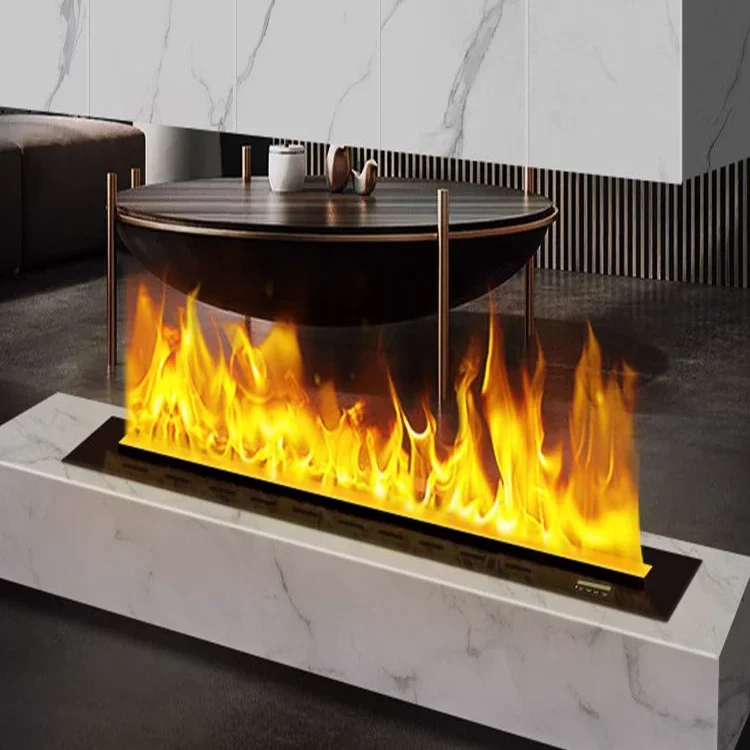 180cm or 70inch High Quality Wall Mounted Water Vapor 3D Atomizing Fireplace Electric Fireplace