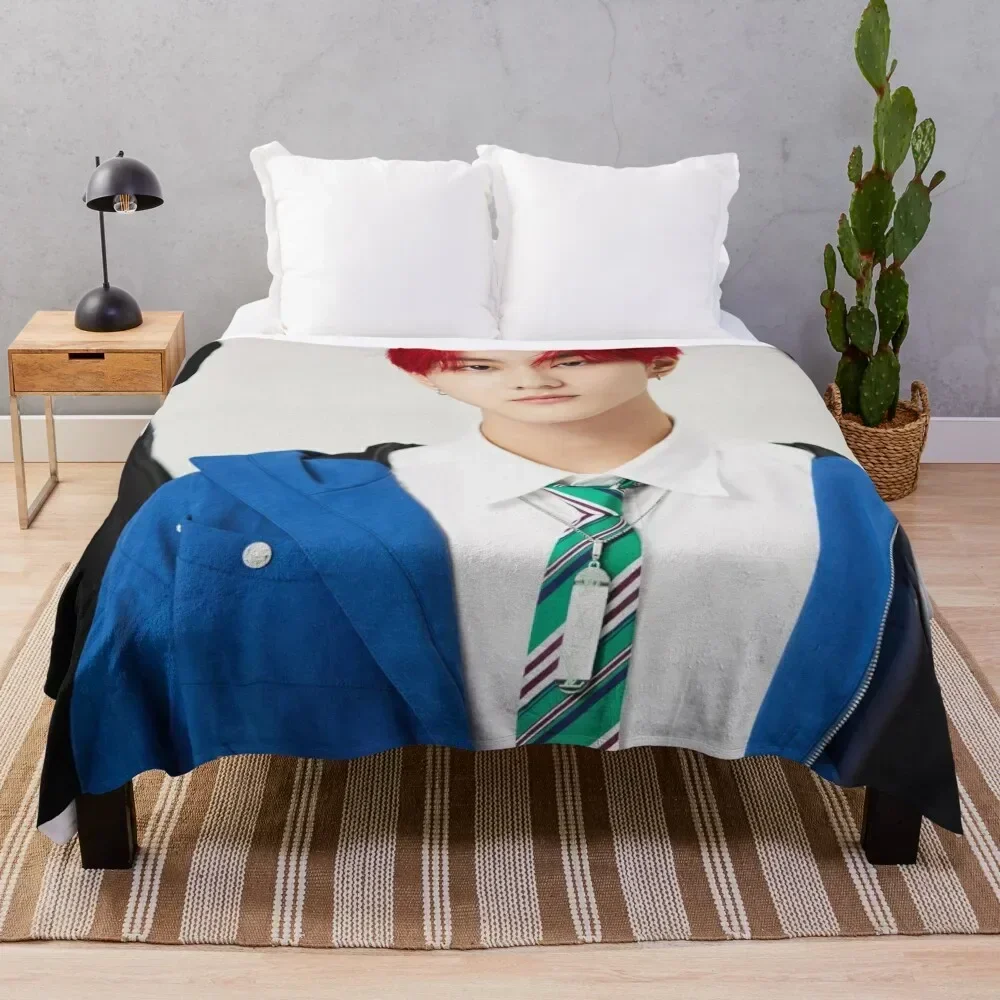 jungwon Throw Blanket Heavy Bed linens Furrys Blankets