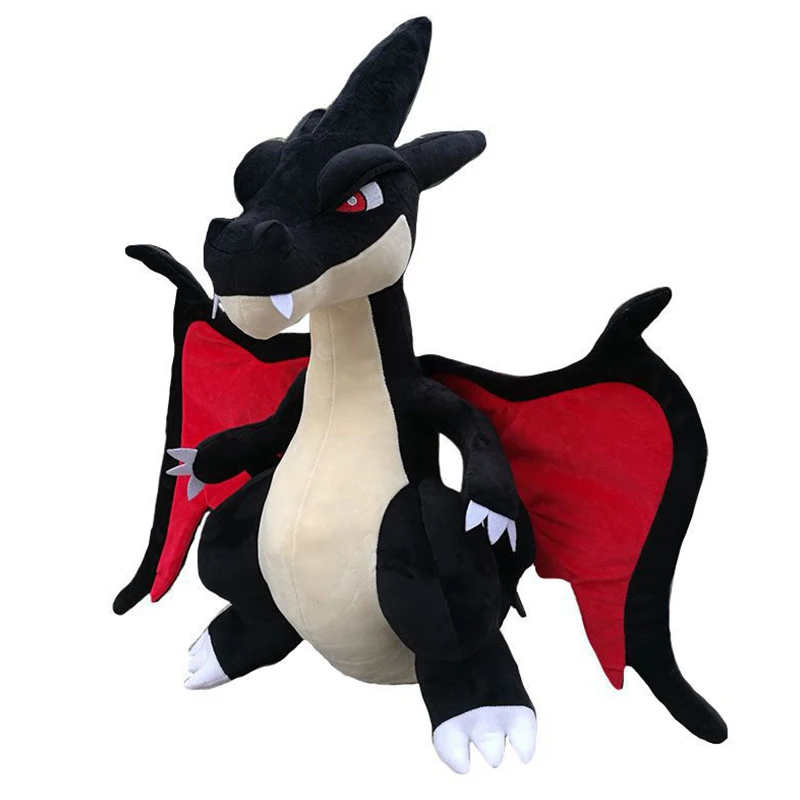 

48cm Pokemon Plush Toys Large Charizard Plushie Cute Pokémon Black Charizard Stuffed Dolls Kawaii Birthday Gift for Children Kid