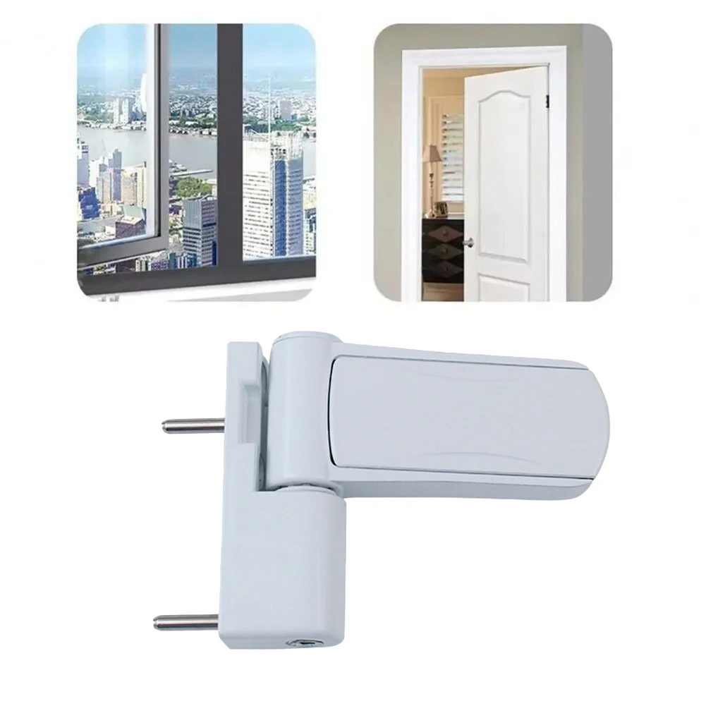 New Practical Door Flag Hinge Hinge Hinges No S02-M04 White Window Aluminum Profile Equipped With A Hydraulic Mute Buffer