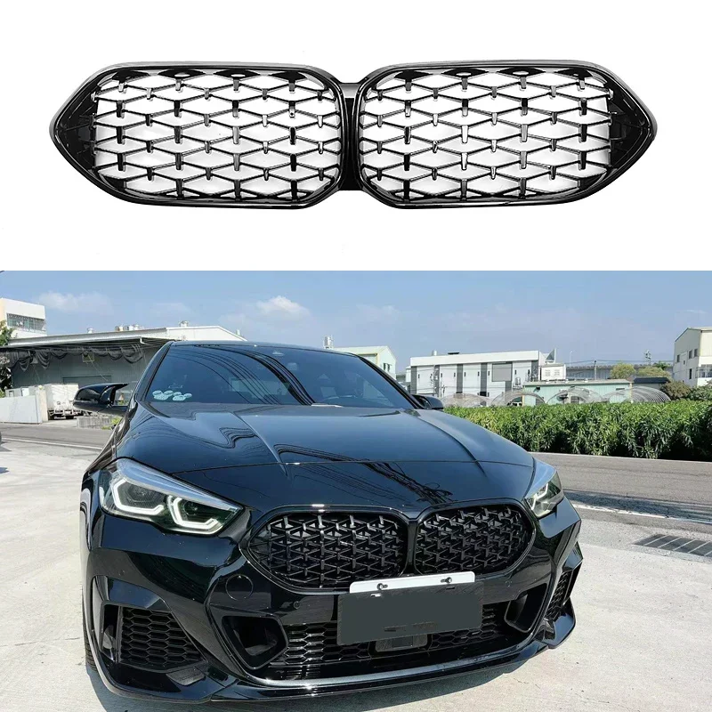 

Front Center Grille Sport Grilles Replacement ABS Fit For BMW F44 2 Series 220i 225i M235i M240i 4 Doors 2020+