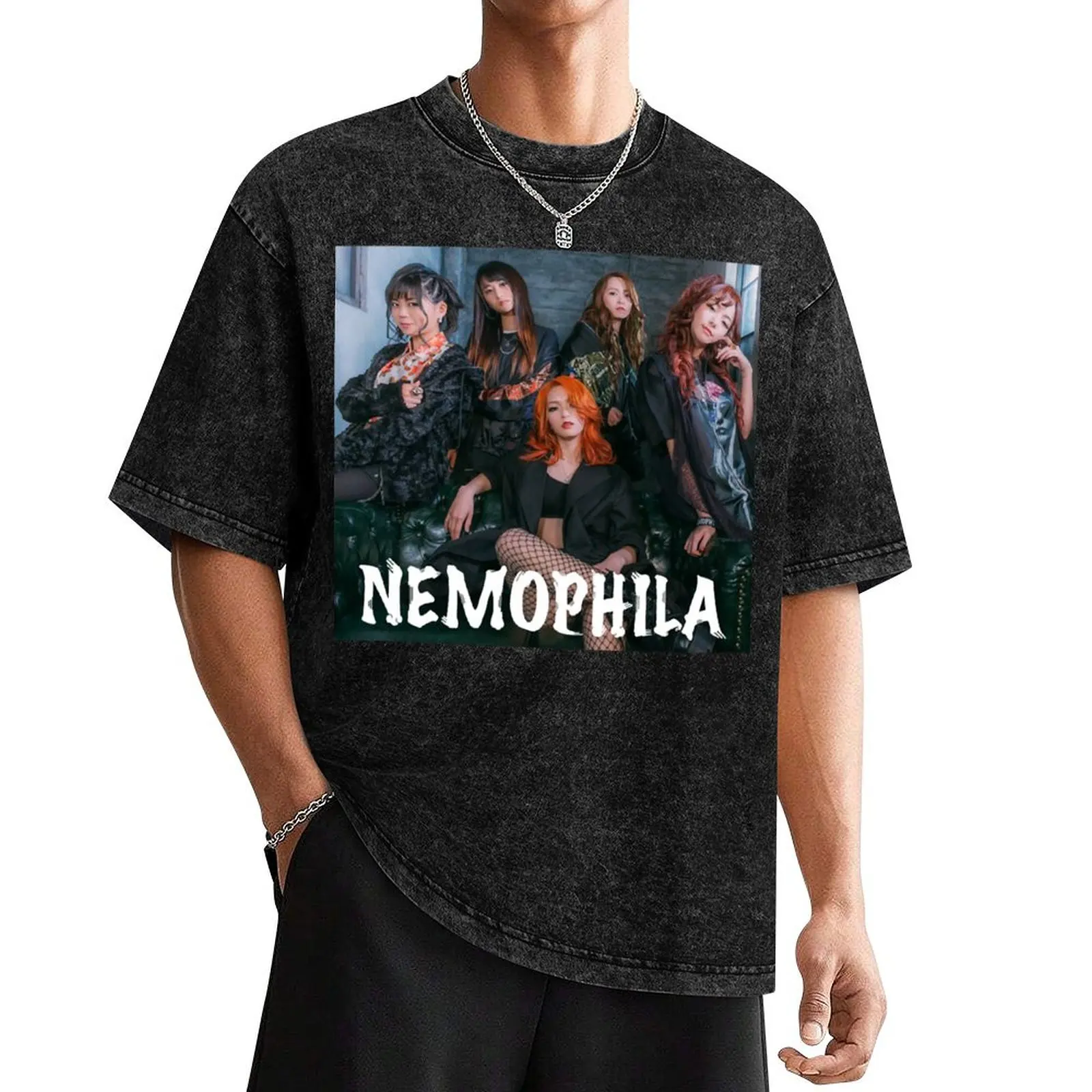 Nemophila Band Portrait Essential T-Shirt shirts graphic cute tops clothes for men