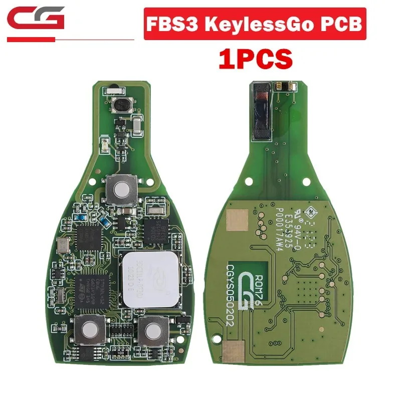 กุญแจ CGDI MB FBS3 BGA KeylessGo สำหรับรถยนต์เมอร์เซเดส-เบนซ์ W164 W166 W216 W221 W251 315MHz/433MHz 3 ปุ่ม