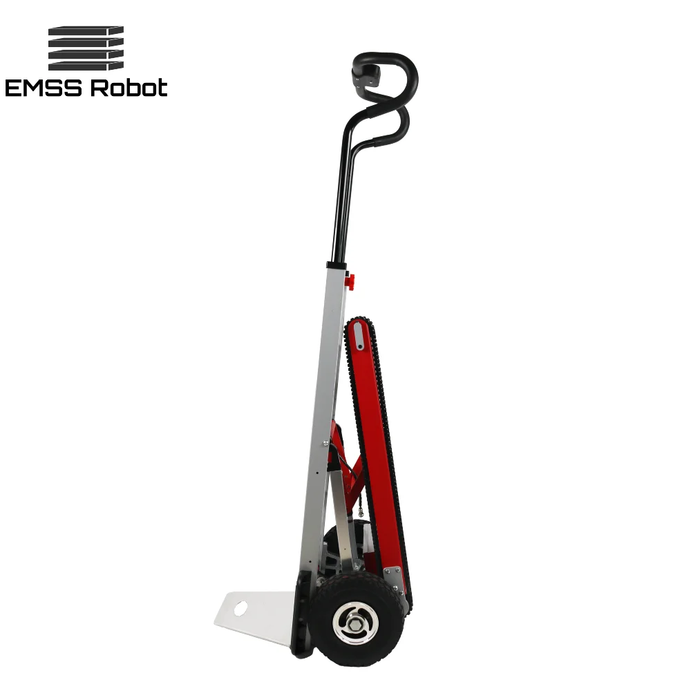 แบตเตอรี่ขนส่งการขนส่ง Climber Crawler อลูมิเนียมพับรถเข็นขับเคลื่อนแพลตฟอร์มพับไฟฟ้าแพลตฟอร์มพับได้รถเข็น