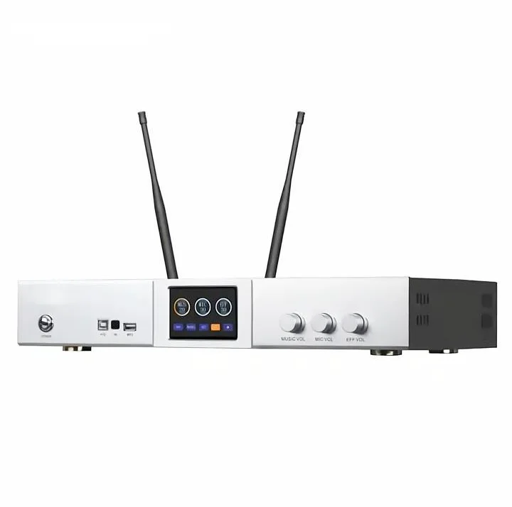 KS-600 110V-240V Home Karaoke Amplifier Daya Digital Profesional dengan Prosesor MIC/DSP