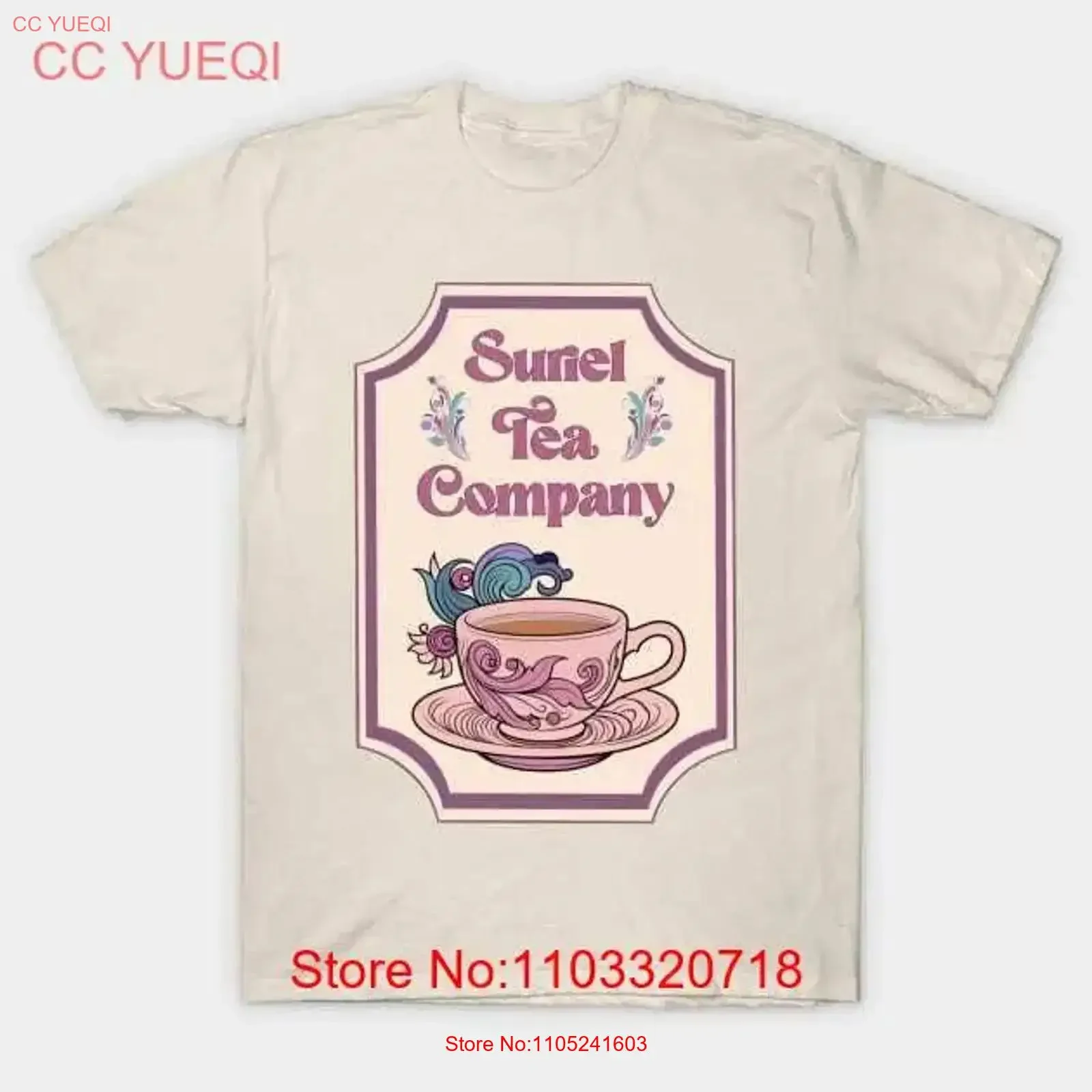 Suriel Tea Company ACOTAR T Shirt S 5XL vintage Washed Comfortable designer clothes Versatile Stretched Unisex Slightly