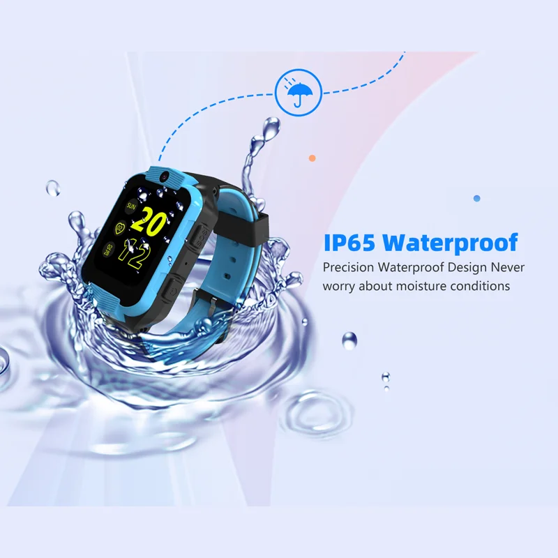 4G kids smartwatch children watch support LBS GPS WIFI location SOS video call with SIM card