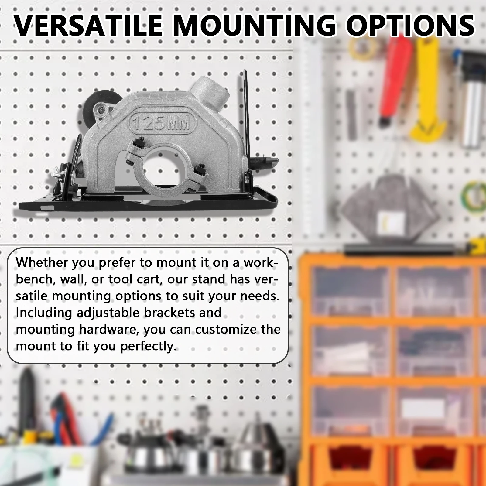 Angle Grinder Bracket Adjustable Angle Grinder Converter Table ToolWoodworking Cutting Base Stand to Circular Saw Cutting Machin