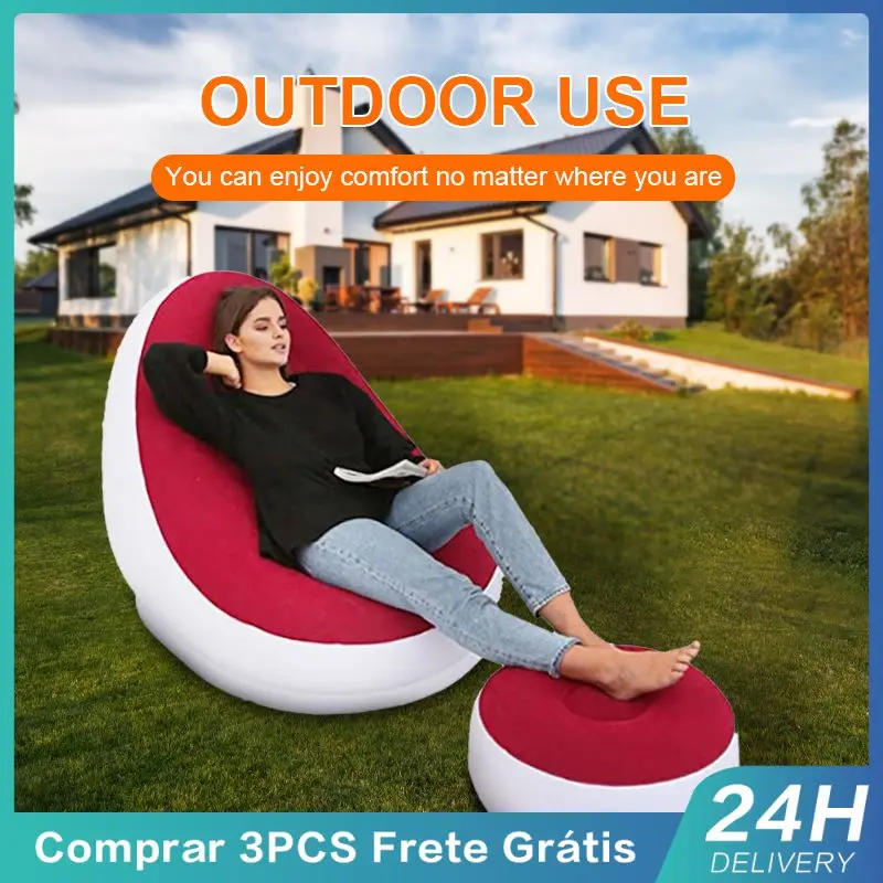 

Bean Bag Sofa Portable Large Outdoor Durable And Versatile Outdoor Furniture Ergonomic Pouf Puff Couch Versatile 116 * 98 * 83cm