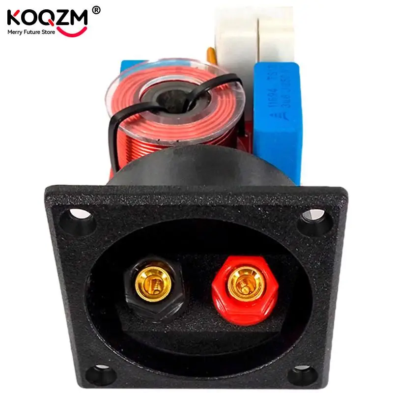 Divisor de Frequência Ajustável de Graves Agudos, Coluna 2 Way, Filtros Crossover de Áudio, 4-6 Polegadas, 4-8 Ohms, 48Hz-20KHz, 80W