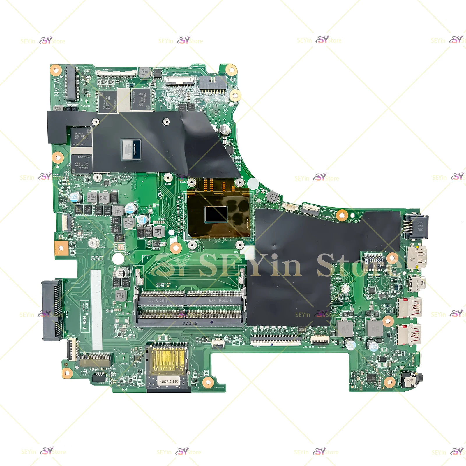 GL753VD Mainboard For ASUS ROG GL753VE GL753V FX753VE FX753VD Laptop Motherboard I5-7300H I7-7700HQ GTX1050 GTX1050TI