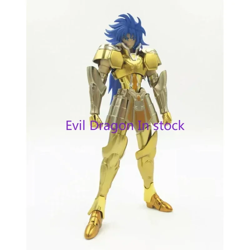 Figurines de oral aliers d'Or en Métal Club/MC Modèle Saint Seiya Myth grill EX Gemini Saga avec oke sur la Tête, Jouets d'Action Anime, Cadeaux en Stock