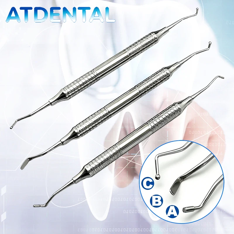 

Dental Instrument Tool Cement Plugger Stainless Steel Double Ends Filling Restoration Spatula for Dentist Lab
