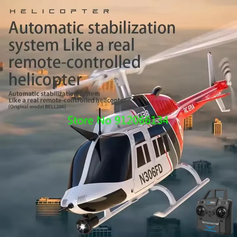 Intelligent Stunt 6CH 3D 6G Optical Flow RC Helicopter 2.4G 1:33 Altitude Hold Hover Flybarless Remote Control Helicopters Toy