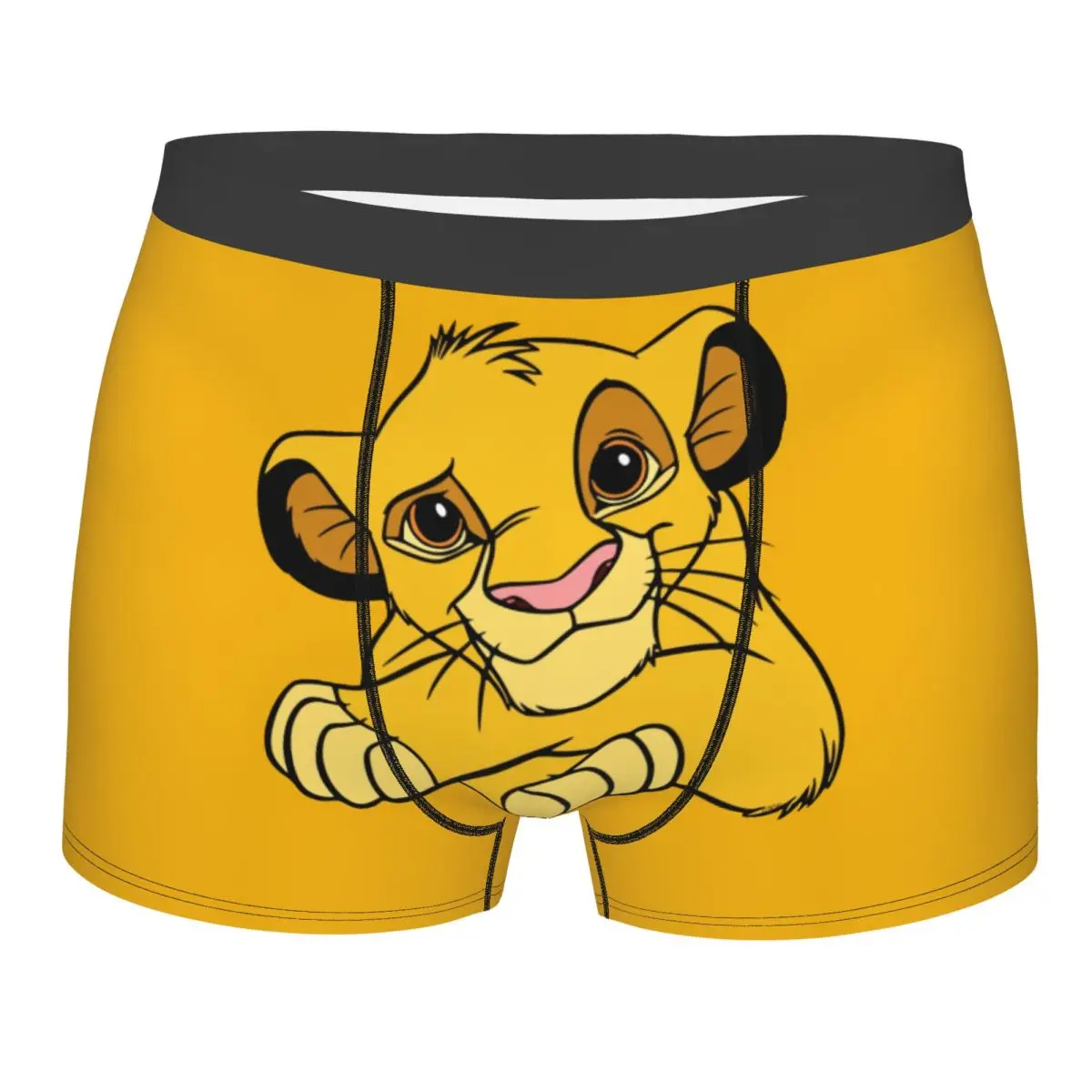 

Simba The King Lion Underwear Men Sexy Printed Custom Boxer Shorts Panties