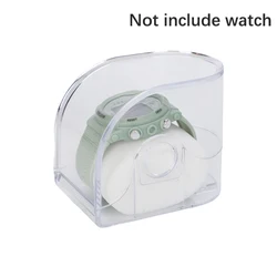 Plastic Wrist Watch Box Jewelry Bangle Bracelet Display Storage Holder Organizer transparent watch box