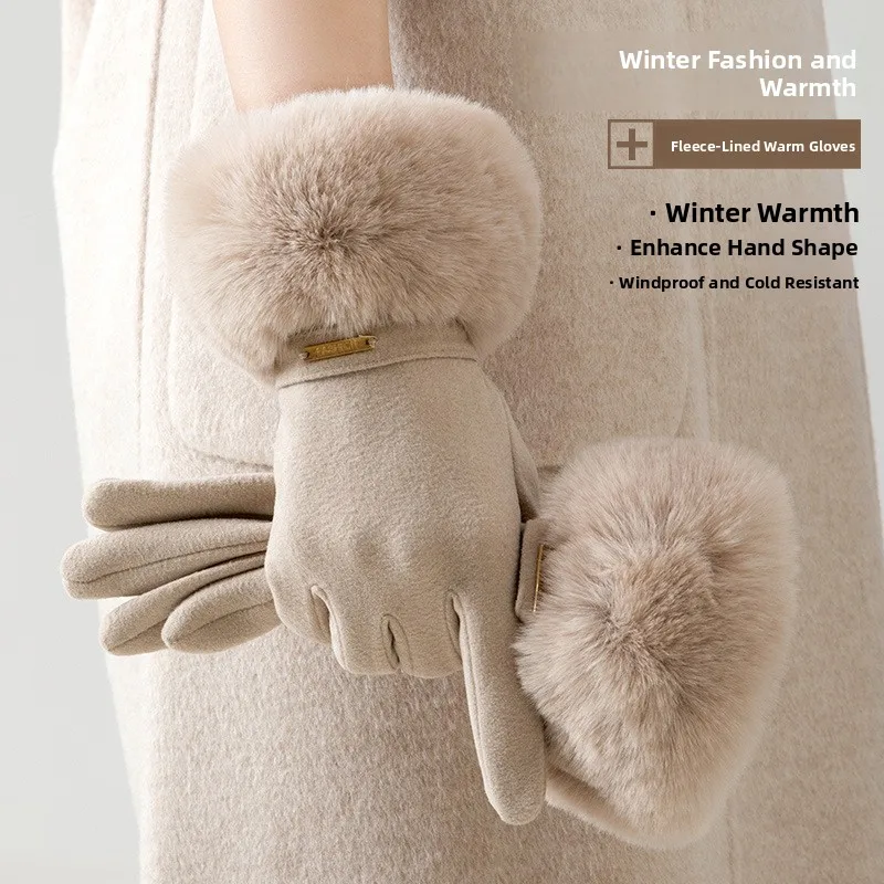 thickened-plush-gloves-for-women-cute-windproof-cycling-driving-warm-faux-rabbit-fur-gloves-mppmck-brand-sweet-style-sr-2418