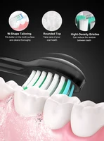 Sonic Electric Toothbrush Smart Ultrasonic Dental Teeth Whitening Rechargeable Adult Tooth Brush Sarmocare S100 With8 Brush Head 2