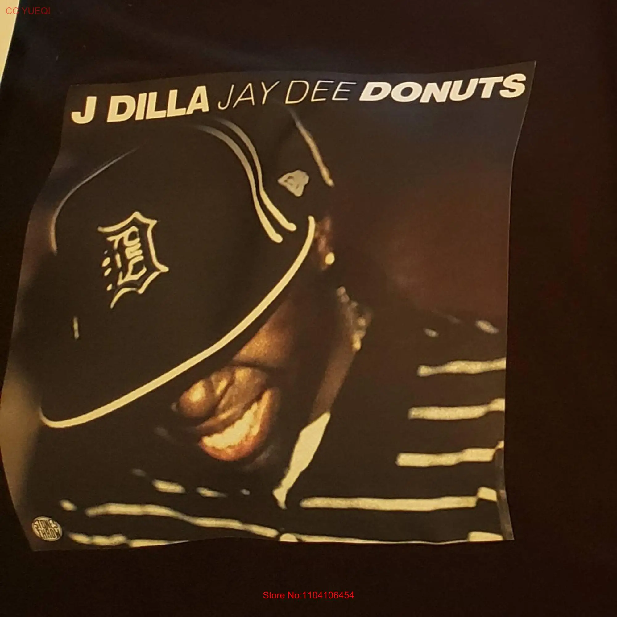 J Dilla Donuts Album Cover t shirt long or short sleeves