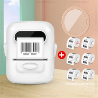 Handheld Label Maker P50 Label Printer Similar as M110 E210 Portable Adhesive Sticker Printer Labeling Machine DIY Label Tape