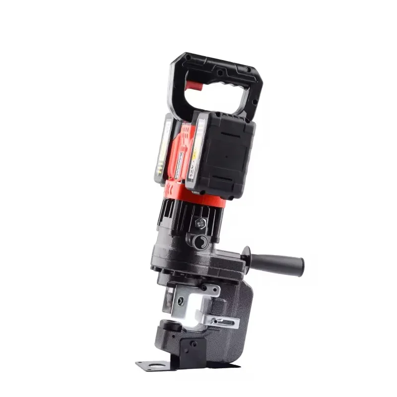 Portable 220V50Hz Dual-Lithium Channel Steel Punching Machine Hydraulic Tool