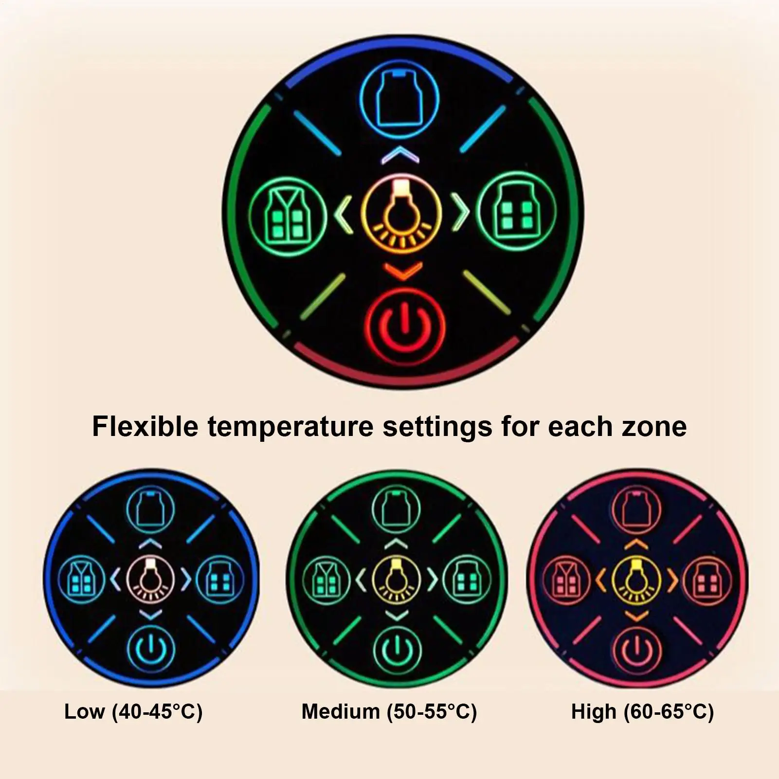 

USB Heated Jacket Men Women Electric Heating Vest Body warmer Heated Coat USB Heating Jacket Winter Skiing Hunting Cycling