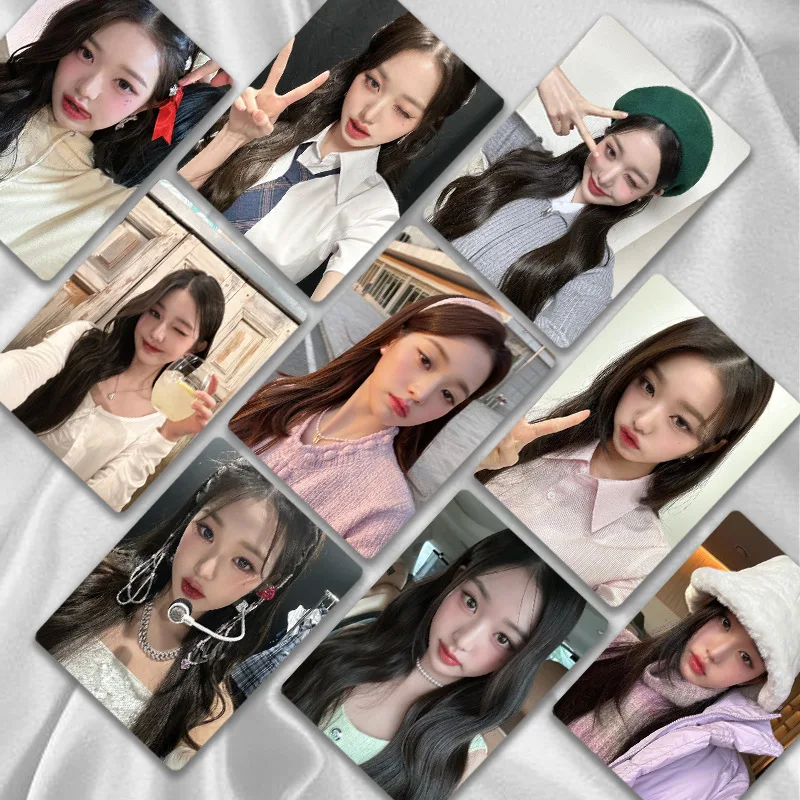 

Wonyoung 50PCS 57x86MM Laser Lomo Card Postcard