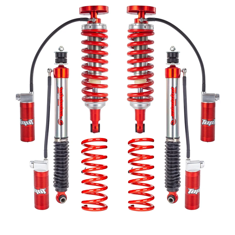 For MITSUBISHI Pajero NM-NP Wangon 2 Inch Lift Remote Reservoir Shock Absorber Coil Spring Mono Tube 2 Inch Lift