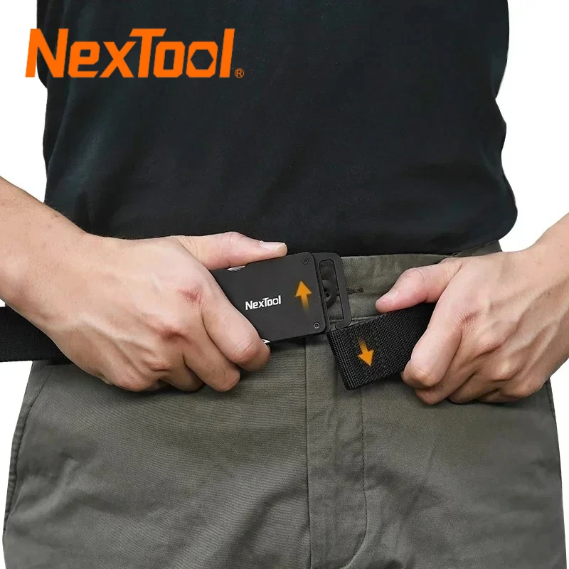 

NexTool P50 Multifunctional Belt Multitool Men Waist Buckle Repair Tool Screwdrivers Scissors File SIM Card Pin Remover