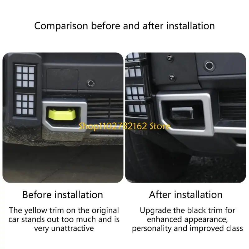 

547B Универсальный багажник на крышу для внедорожников, декоративные полоски, пластиковые матовые черные/аксессуары из волокна,