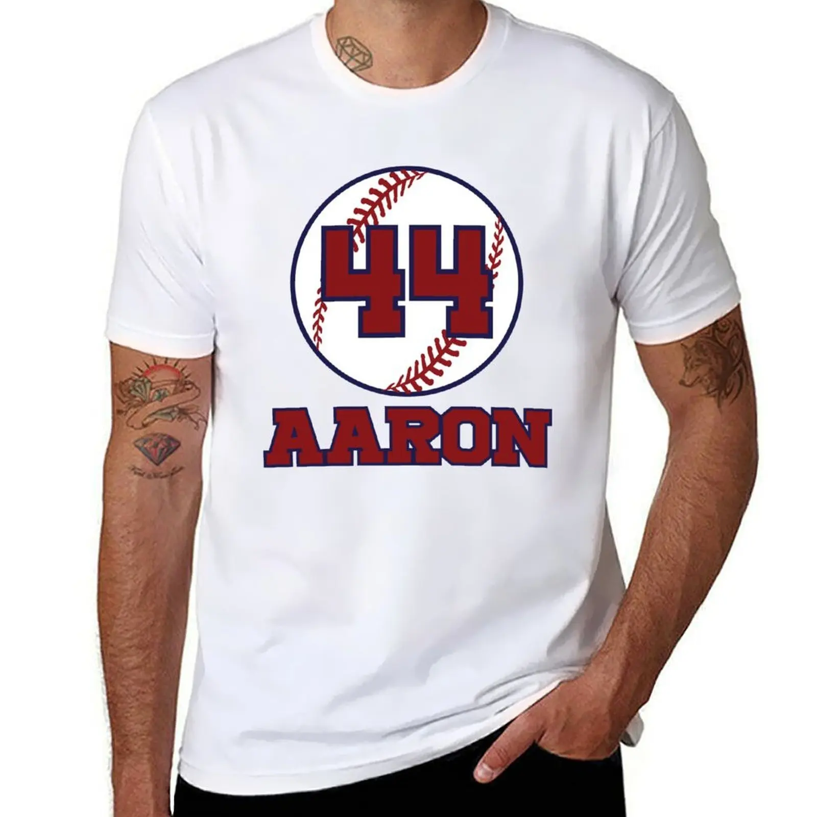 

Hank Aaron T-Shirt t shirts for man cotton cotton t shirt man T-Shirt