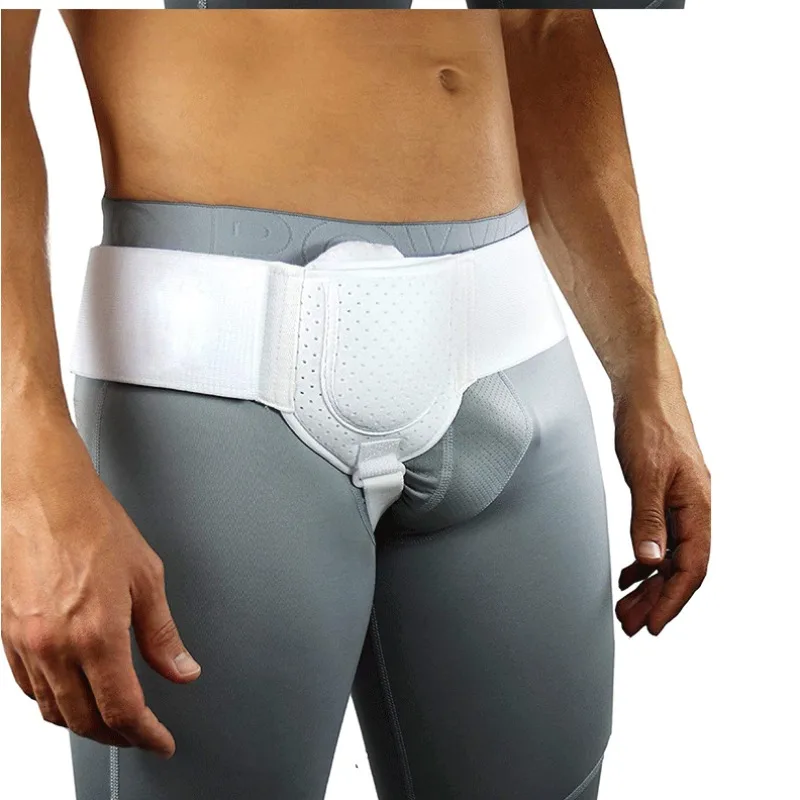 

Adjustable Adult Inguinal Hernia Support Belt for Small Intestine Gas Relief Pressurized Hernia Truss with Comfortable Fit